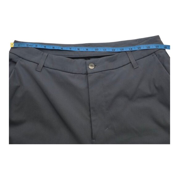 Lululemon Pant Men 36 Gray Commission Classic Gym Golf Athleisure Preppy LM5AEWS - Picture 6 of 8
